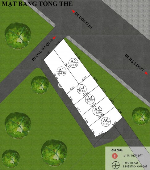 ĐẤT MẶT TIỀN QL18 – SÁT VÁCH VINHOMES – SỔ SẴN SÀNG CÔNG CHỨNG!